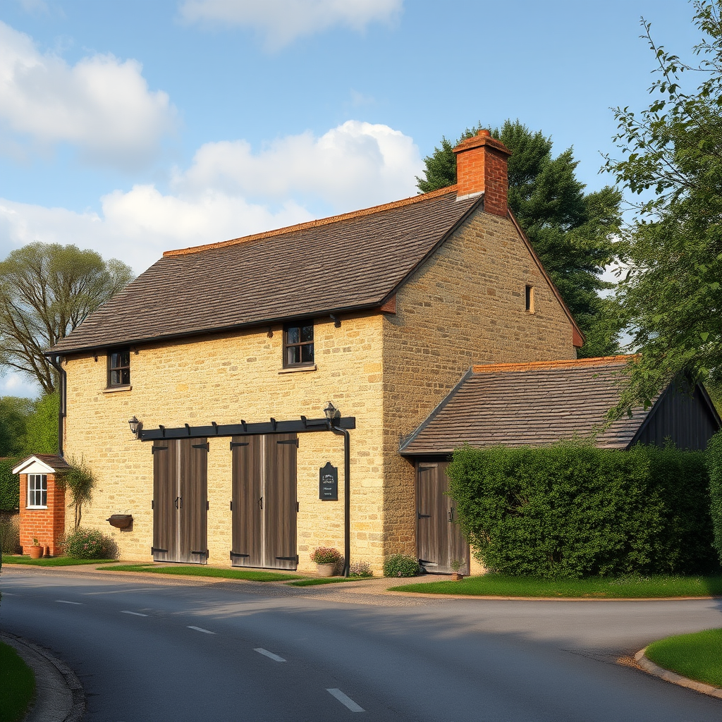 Oxford barn with workshop hits market at £985,000
